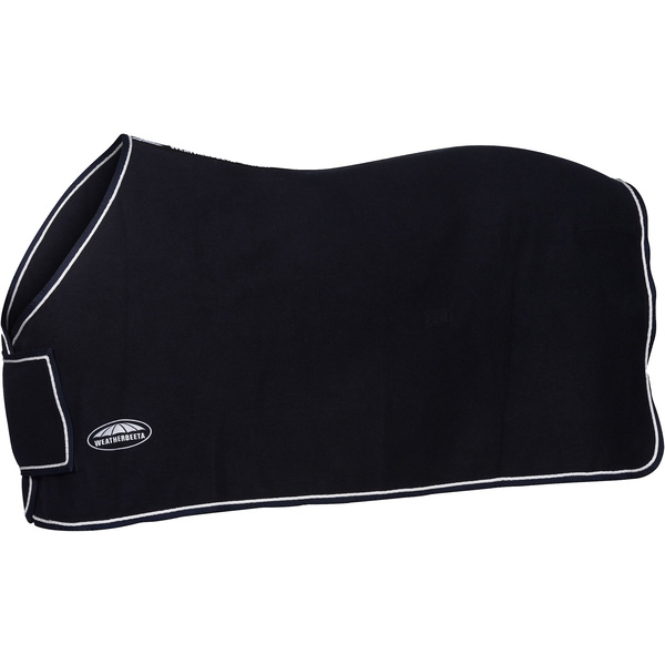 Weatherbeeta Wolle Show Laken Mit Brust Panel Standard Hals Fleece Decke 10115800 - Navy